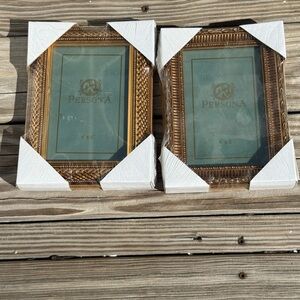 Vintage set of two 4x6 photo frames brand new  original packaging